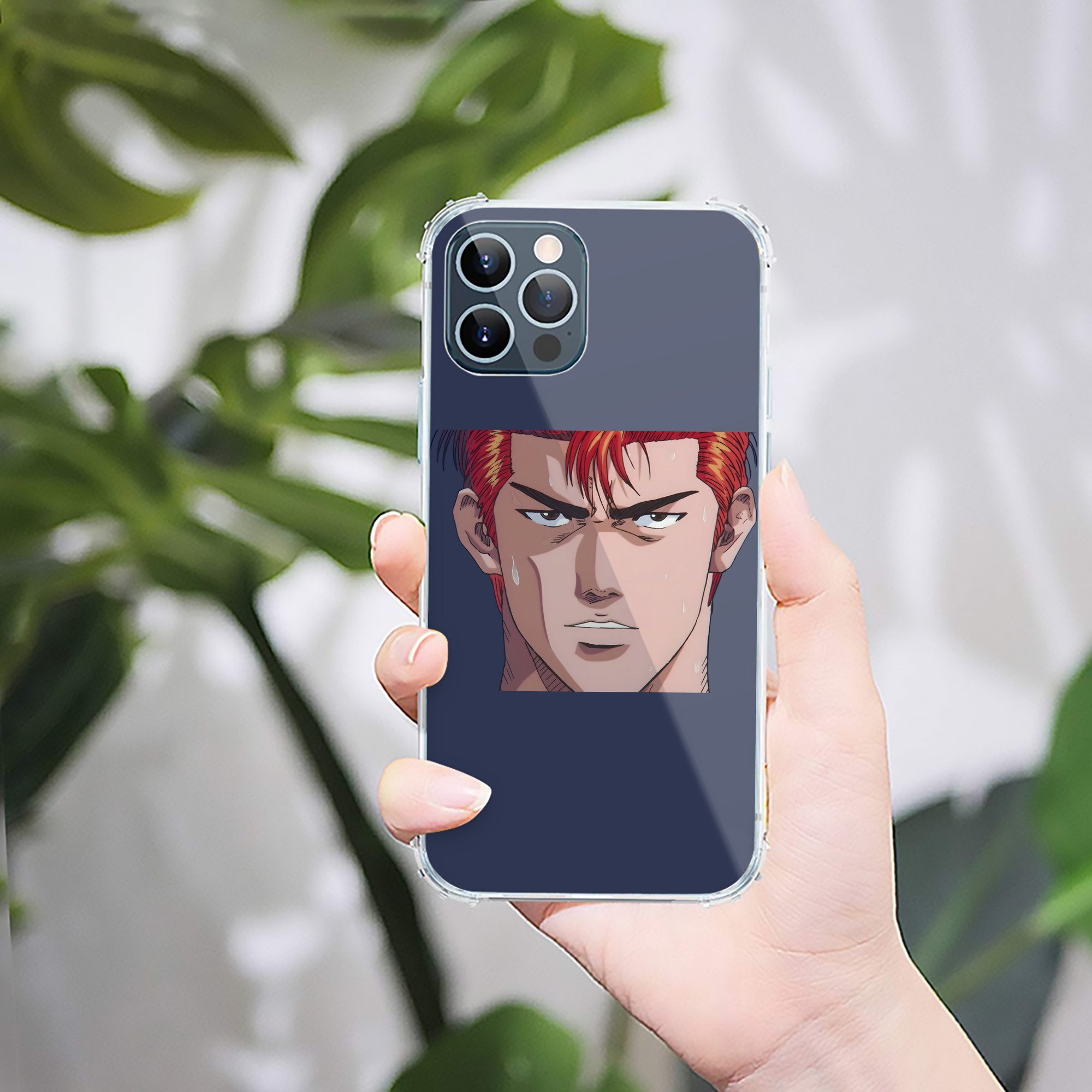 （画像用） SLAM DUNK／スラムダンク 【iPhone 12シリーズ対応】透明スマホケース（クリアソフトケース）